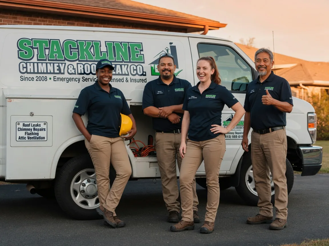 Chimney flashing repair company in Ludlow, IL